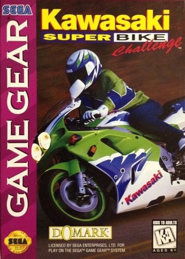 Kawasaki Superbike Challenge (Sega Game Gear) Main image