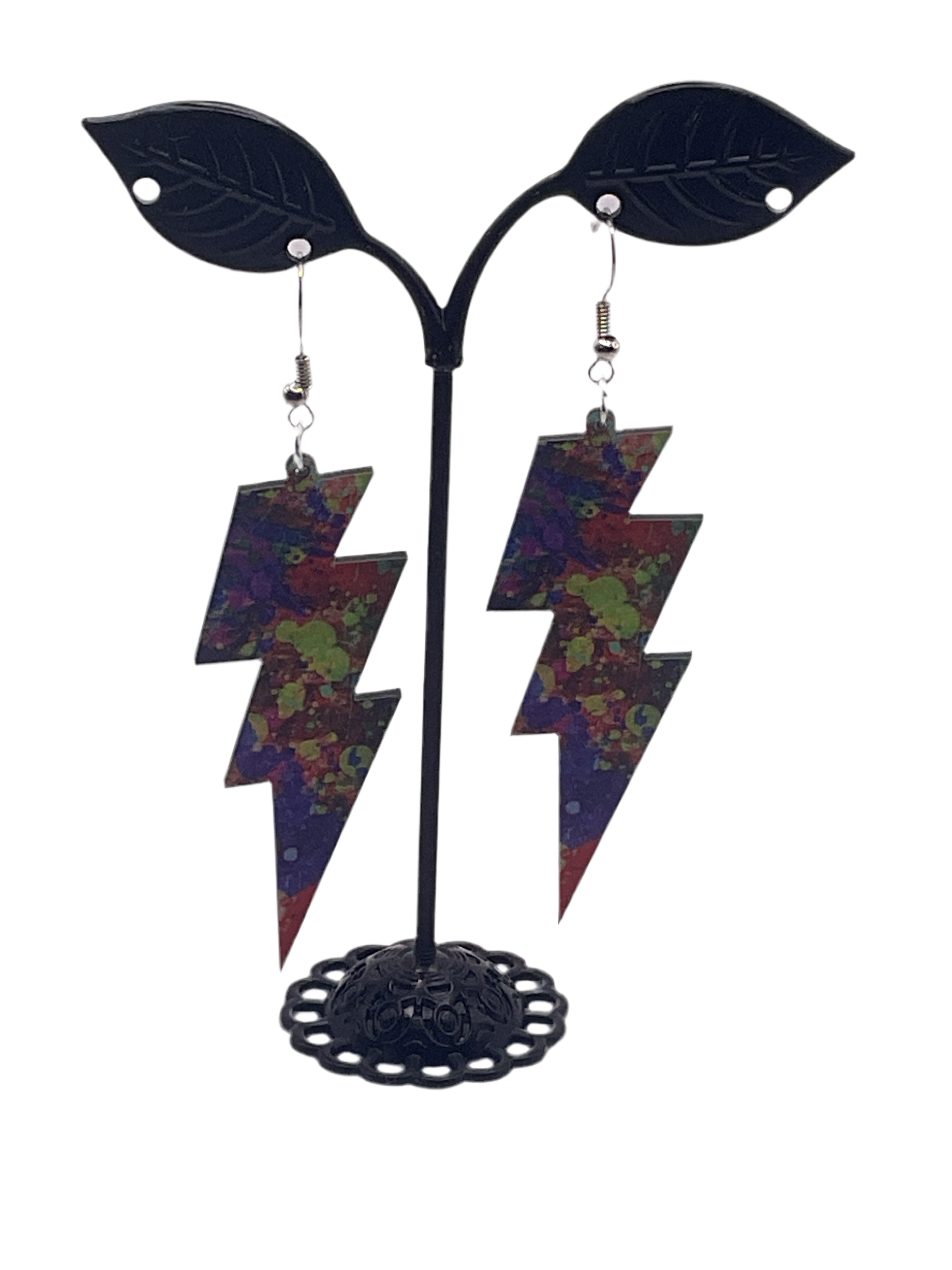 Lightening Bolt Earrings Main image