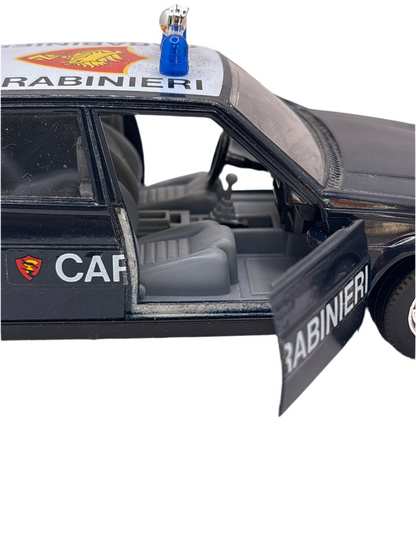 Burago Alfa Romeo 75 Carabinieri Diecast