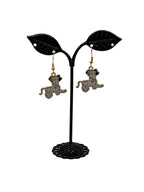 Dog earrings