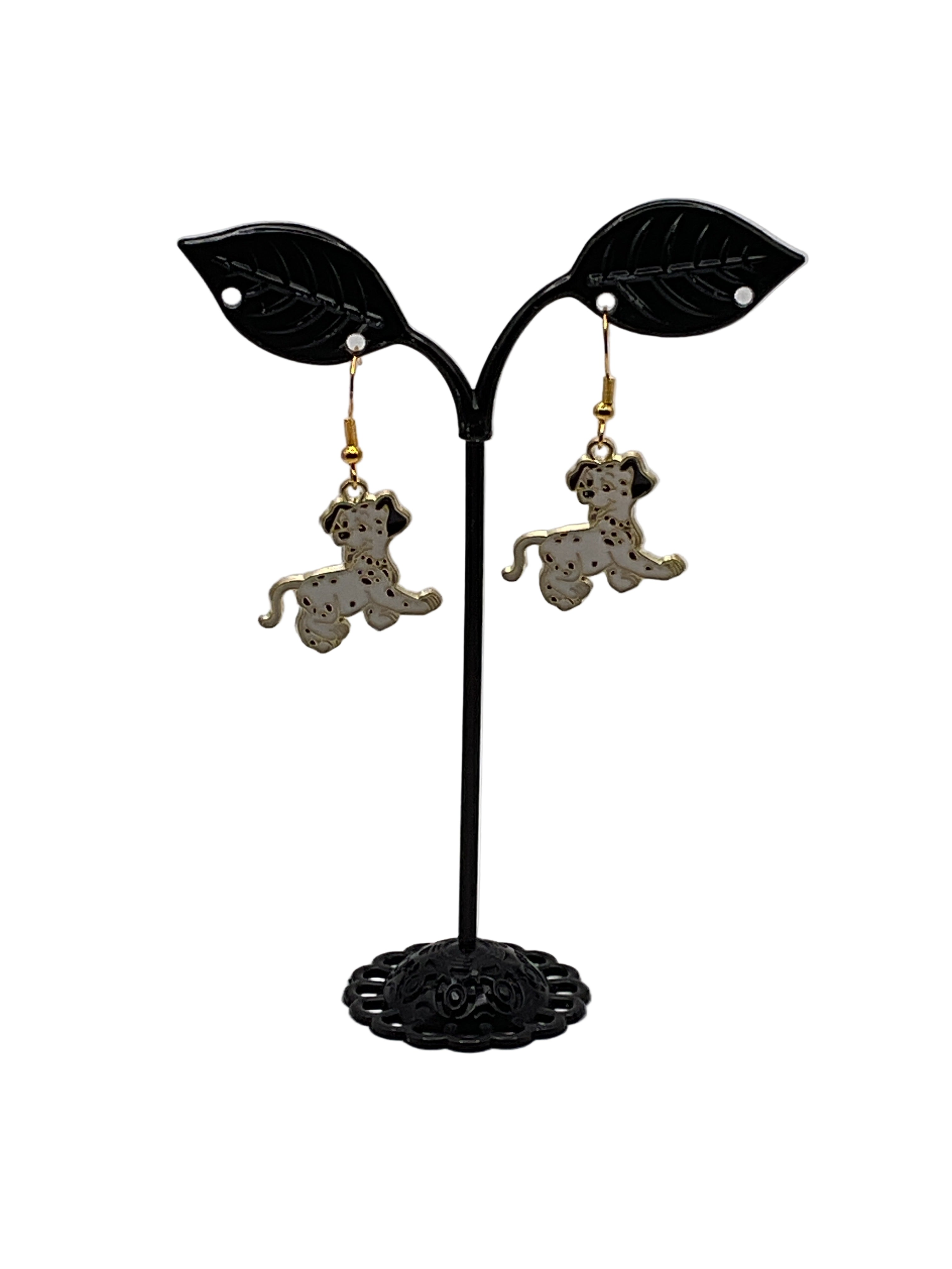 Dog earrings