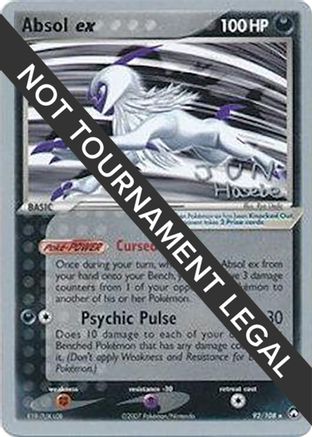 Absol ex 2007 (Jun Hasebe) 092 - World Championship Decks