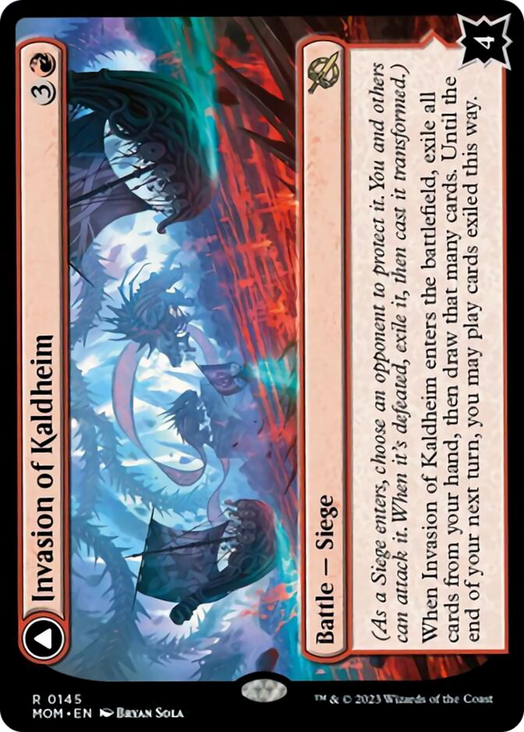 Invasion of Kaldheim // Pyre of the World Tree (MOM-145) - March of the Machine