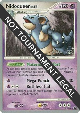 Nidoqueen 2009 (Jason Martinez) 030 - World Championship Decks