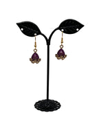 Tear Drop Crystal Earrings 1