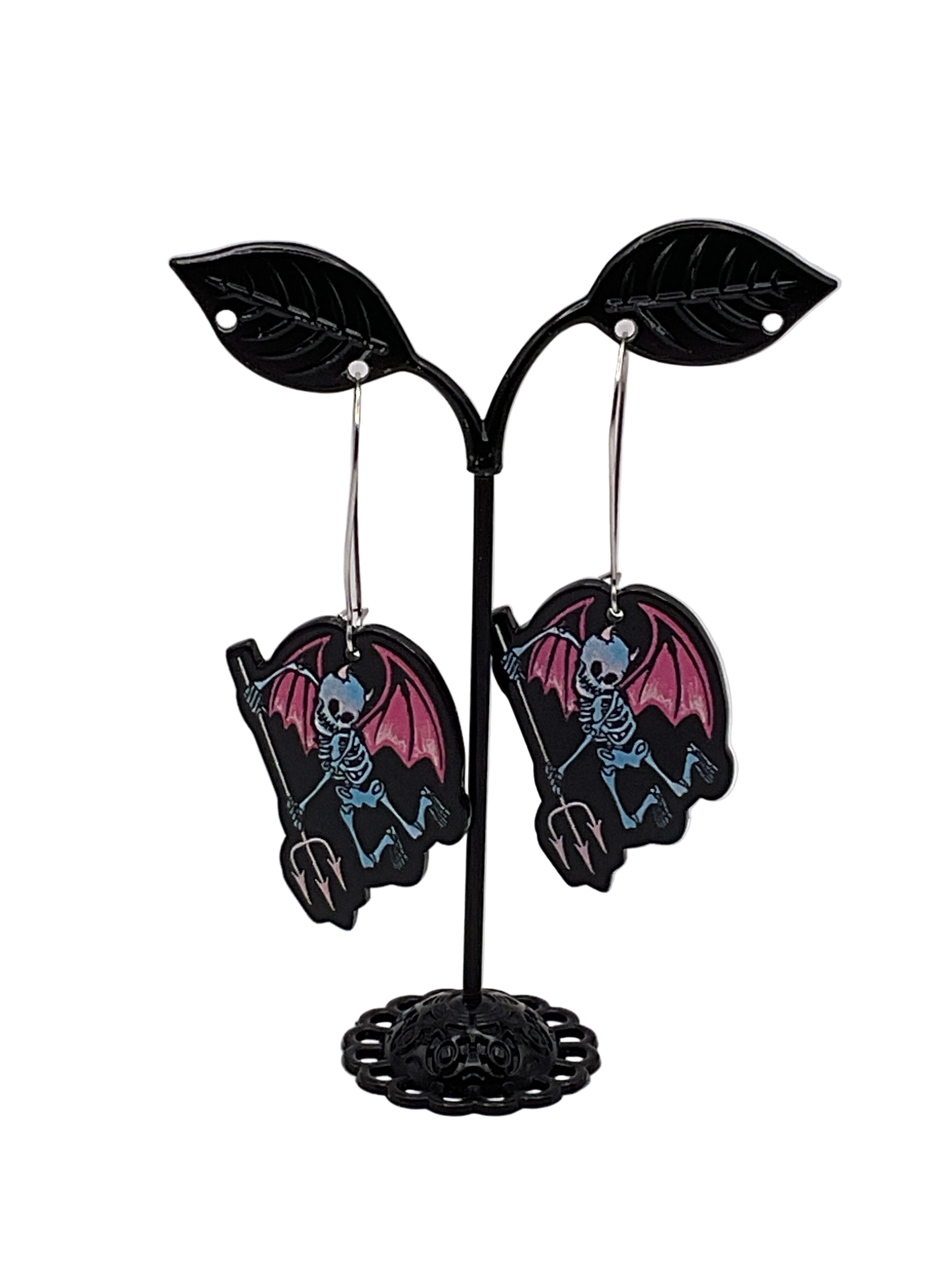 Devil Skeleton Earrings Main image