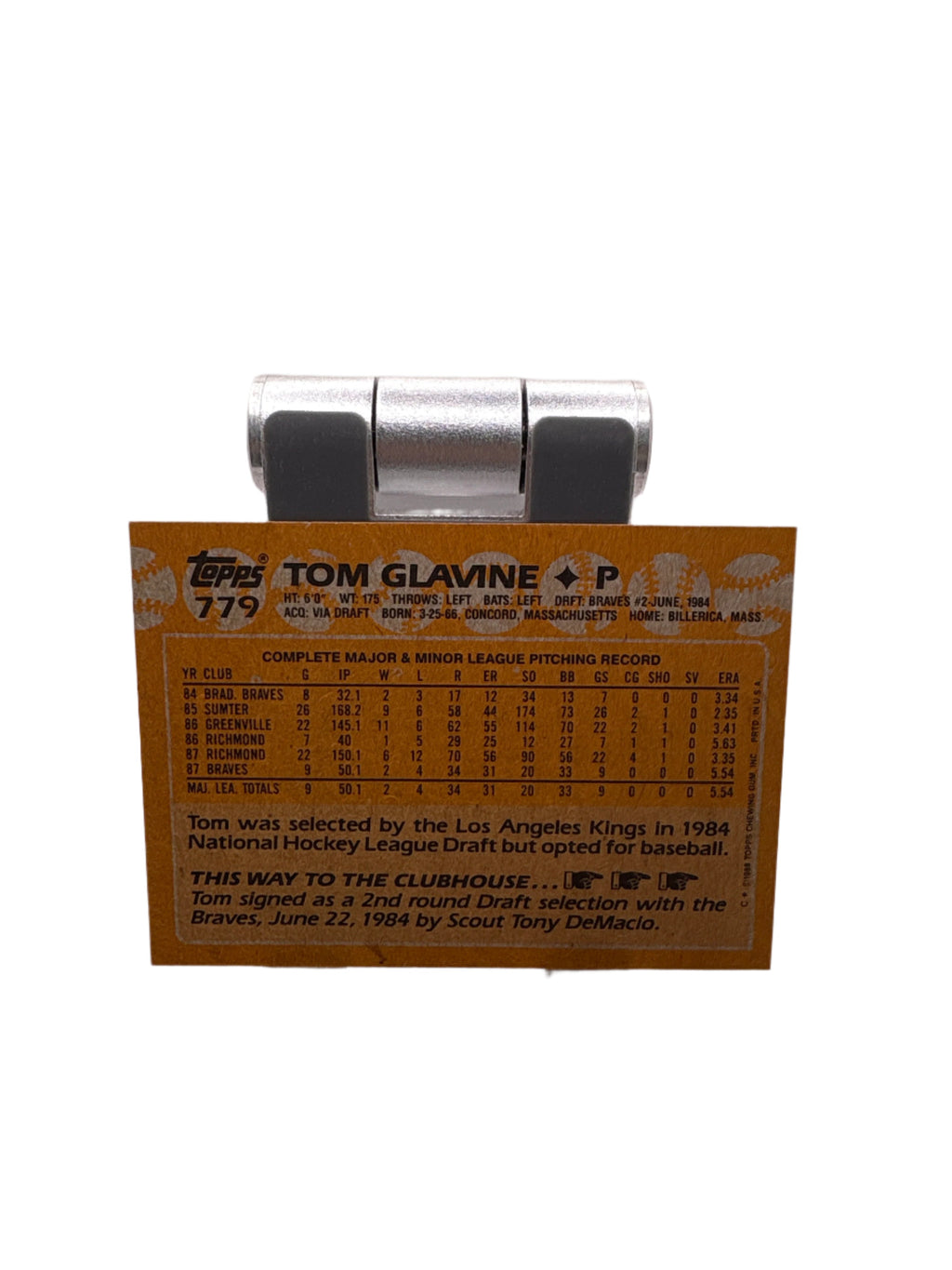 Topps Tom Glavine