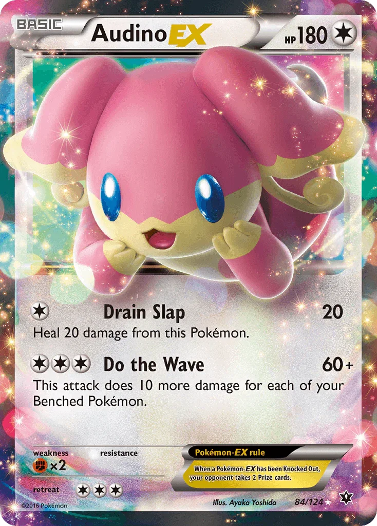 Audino EX (84/124) [XY: Fates Collide] Main image