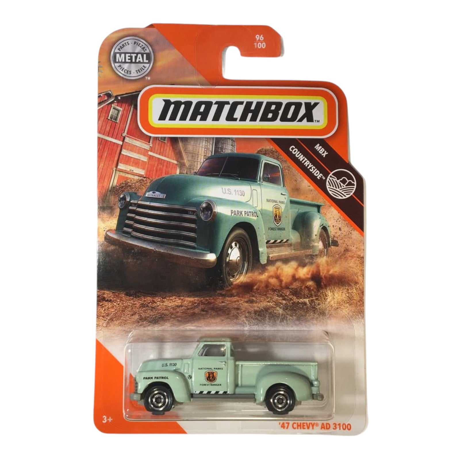Matchbox '47 Chevy AD 3100 - MBX Countryside Series 96/100 - Collectors World Toys