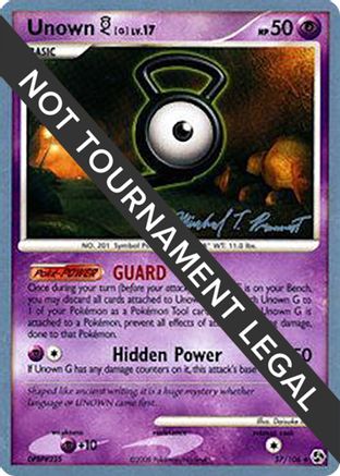 Unown [G] 2010 (Michael Pramawat) 057 - World Championship Decks