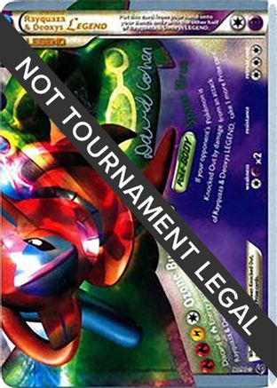 Rayquaza & Deoxys Legend  2011 (David Cohen) 090 - World Championship Decks