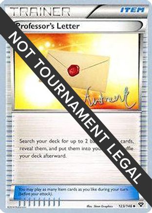 Professor's Letter 2014 (Andrew Estrada) 123 - World Championship Decks