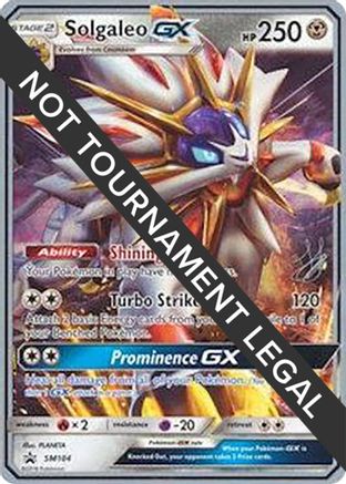 Solgaleo GX 2019 (Henry Brand) SM104 - World Championship Decks