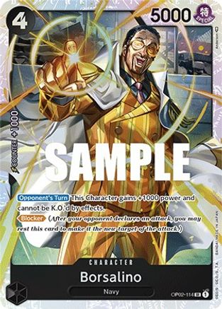 Borsalino (OP02-114) - Paramount War Foil Main image
