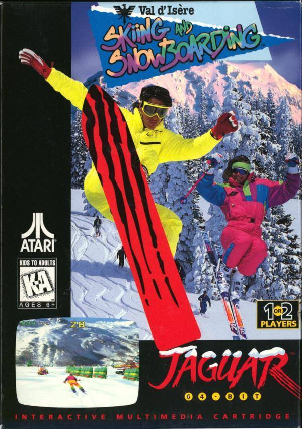 Val d'Isere Skiing and Snowboarding (Atari Jaguar) Main image