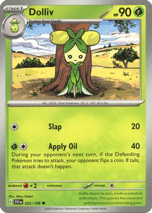Dolliv 022/198 - SV01 Scarlet & Violet Base Set