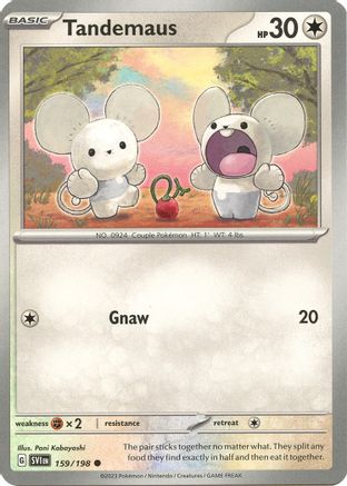 Tandemaus 159/198 - SV01 Scarlet & Violet Base Set