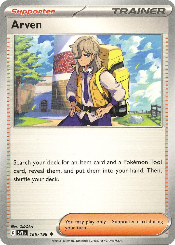 Arven (166/198) [Scarlet & Violet: Base Set] Main image