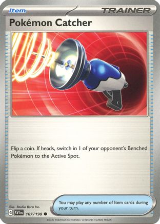 Pokemon Catcher 187/198 - SV01 Scarlet & Violet Base Set Main image
