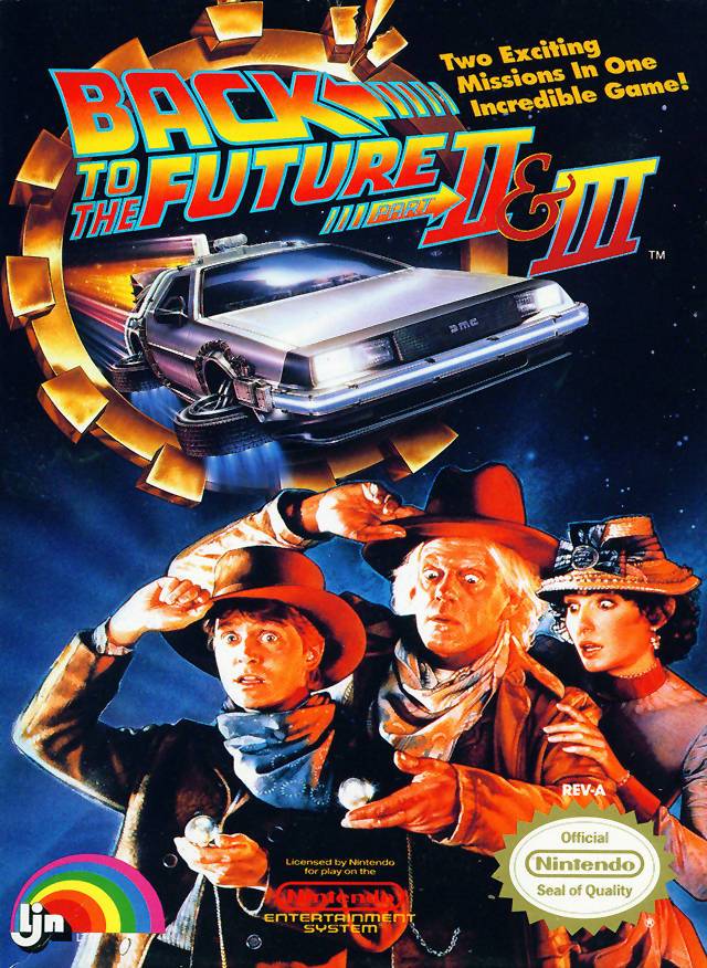 Back to the Future II and III (Nintendo NES) Main image