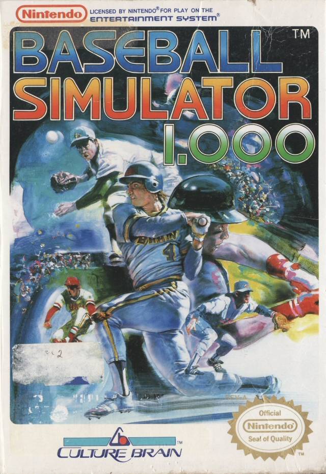 Baseball Simulator 1000 (Nintendo NES) Main image