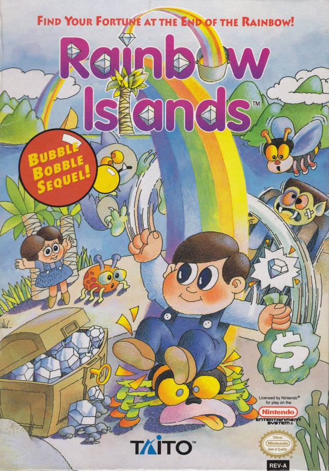 Rainbow Islands (Nintendo NES) Main image