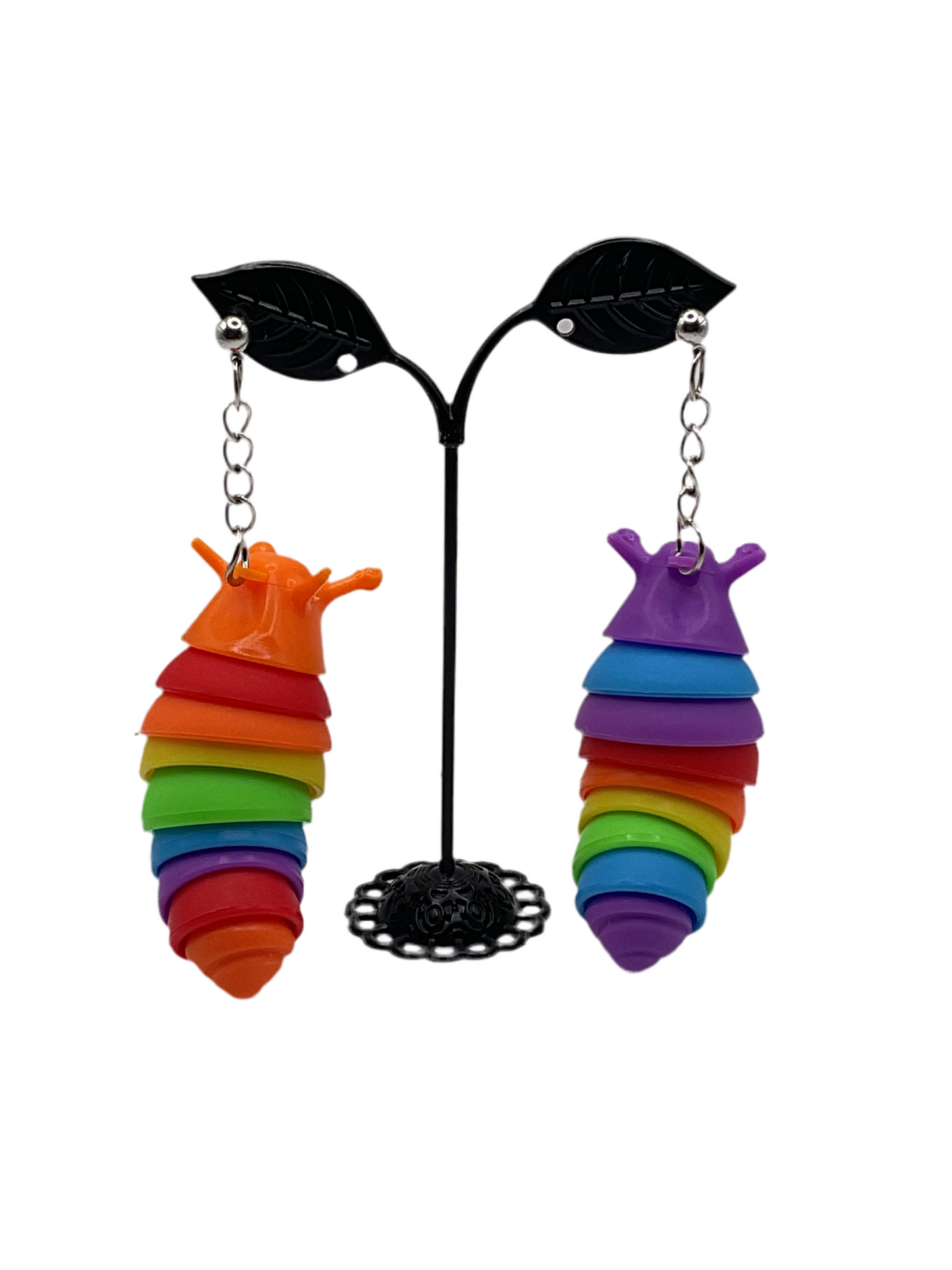 Caterpillar earrings