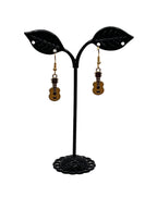 Musical instruments and note earrings