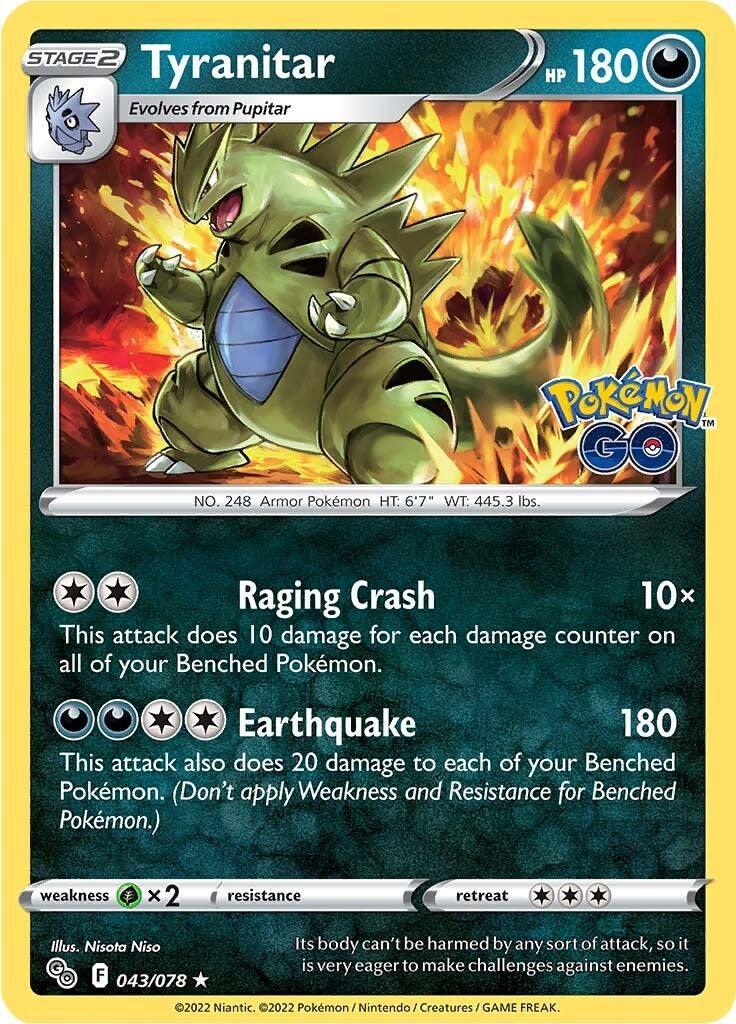 Tyranitar (043/078) [Pokémon GO] Main image