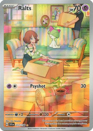 Ralts 211/198 - SV01 Scarlet & Violet Base Set Holofoil