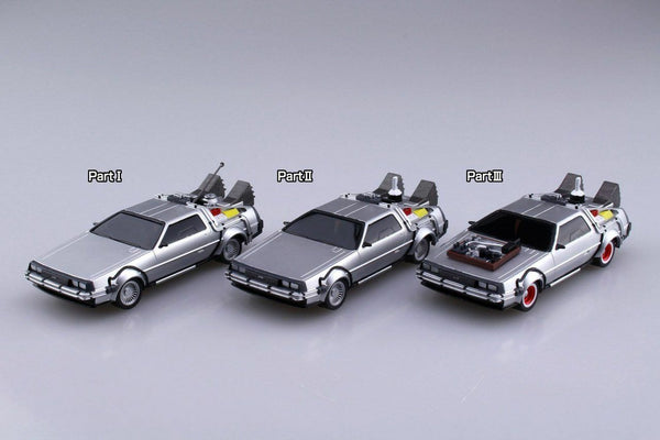 1/43 BACK TO THE FUTURE 1/43 Pullback DELOREAN from PART II Model Kit Figure