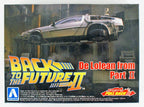 1/43 BACK TO THE FUTURE 1/43 Pullback DELOREAN from PART II Model Kit Figure - Collectors World Toys