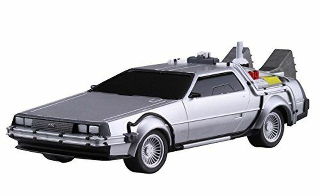 1/43 BACK TO THE FUTURE 1/43 Pullback DELOREAN from PART II Model Kit Figure Main image