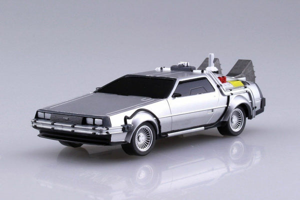 1/43 BACK TO THE FUTURE 1/43 Pullback DELOREAN from PART II Model Kit Figure