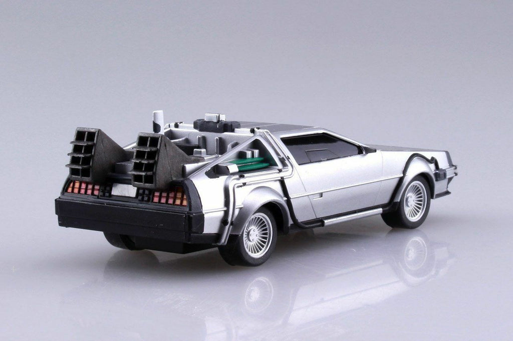 1/43 BACK TO THE FUTURE 1/43 Pullback DELOREAN from PART II Model Kit Figure - Collectors World Toys