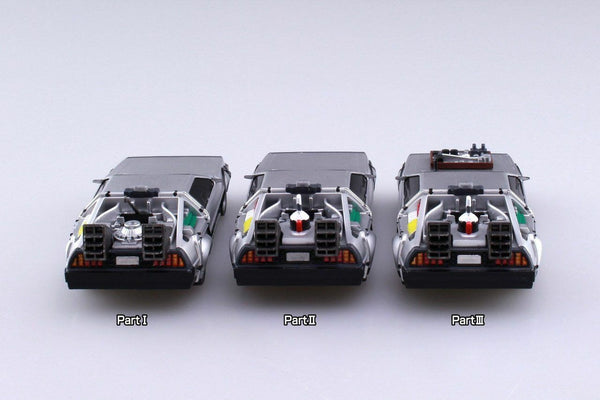 1/43 BACK TO THE FUTURE 1/43 Pullback DELOREAN from PART II Model Kit Figure