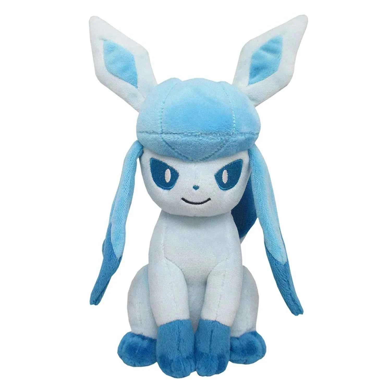 Pokemon All Star Collection PP124 Glaceon Plush, 7.5"
