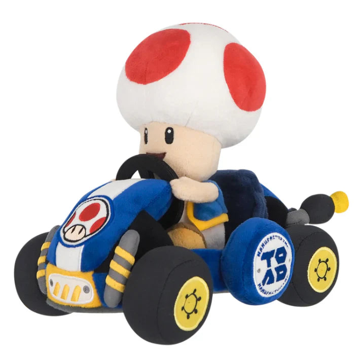 Super Mario - Mario Kart World: Toad Plush, 9" - 2015 Main image