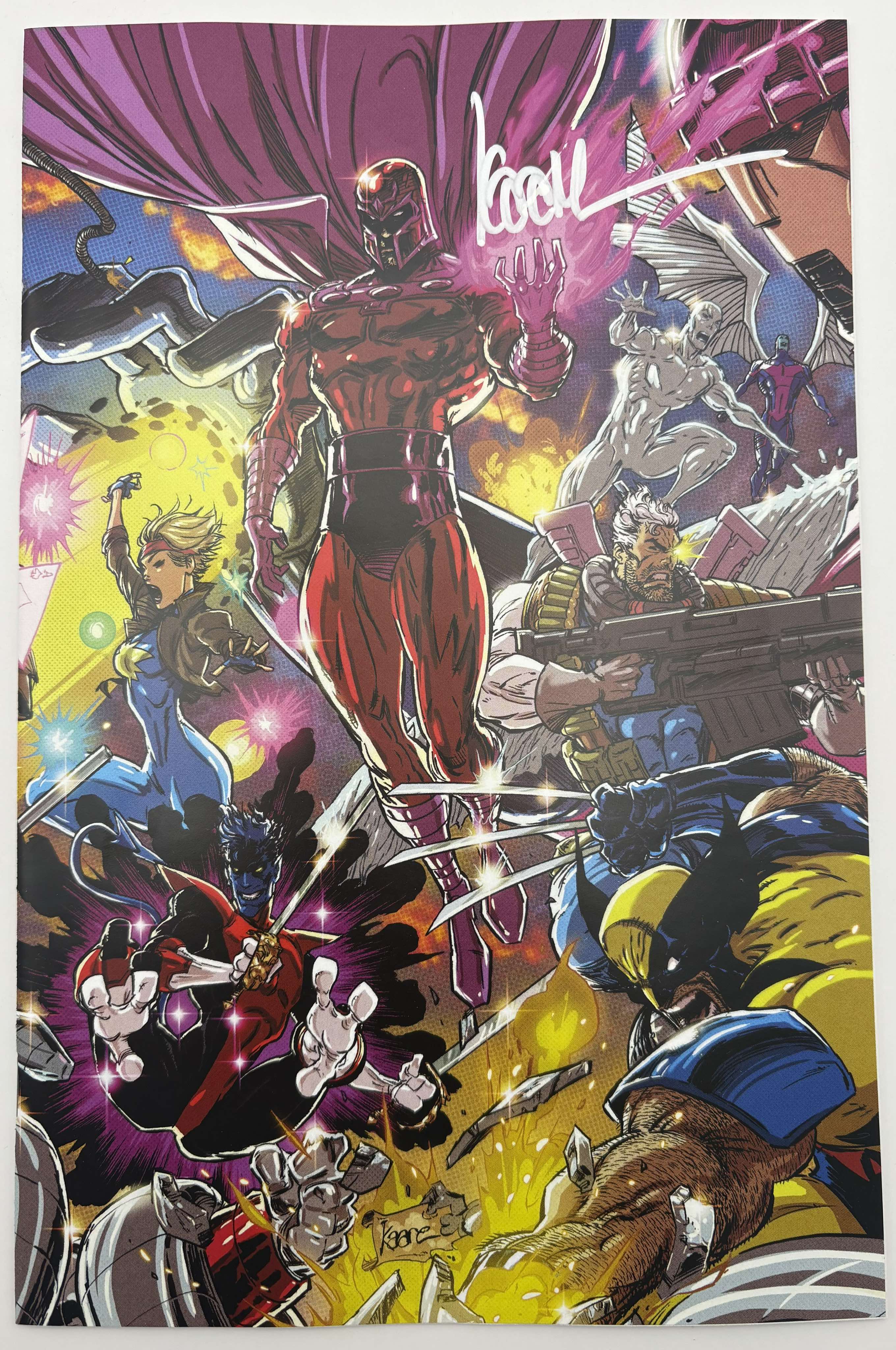 [Signed by Kaare Andrews] WOLVERINE REVENGE #3 RED BAND UNKNOWN COMICS KAARE ANDREWS VIRGIN CONNECTING COVER EXCLUSIVE VAR [POLYBAGGED] EXPLICIT CONTENT  [IN STOCK] - Collectors World Toys Main image