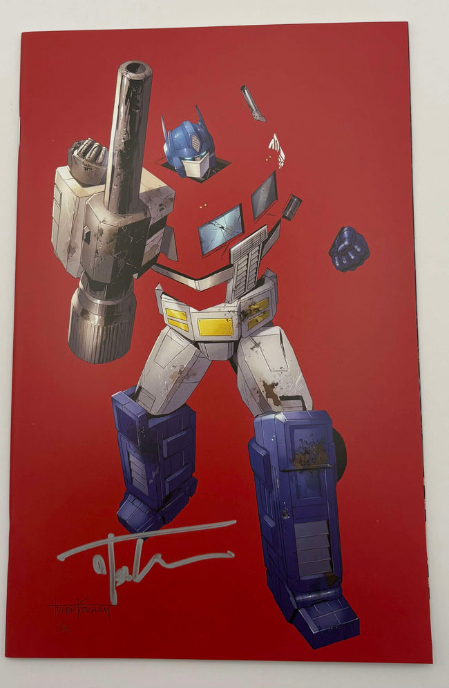 [Signed by Tyler Kirkham] Transformers #17 Unknown Comics Exclusive Tyler Kirkham Var [IN STOCK] - Collectors World Toys Hover Image