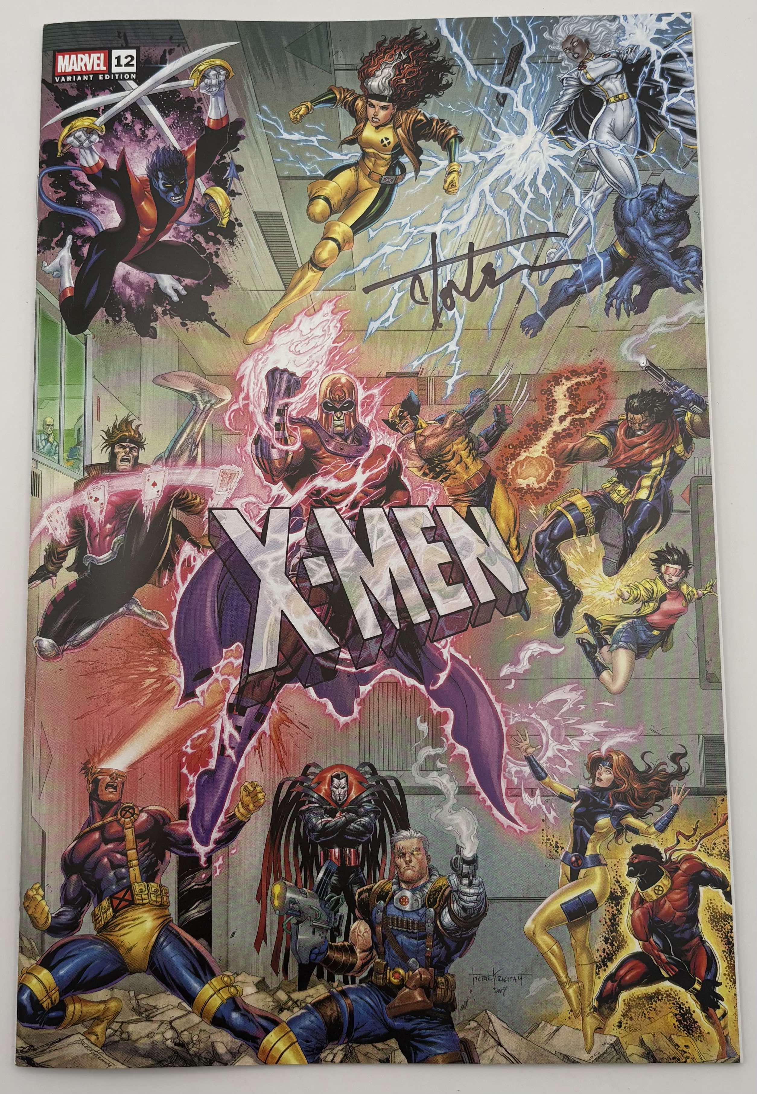 [Signed by Tyler Kirkham] X-Men #12 Unknown Comics Tyler Kirkham Exclusive Var [IN STOCK] - Collectors World Toys Main image
