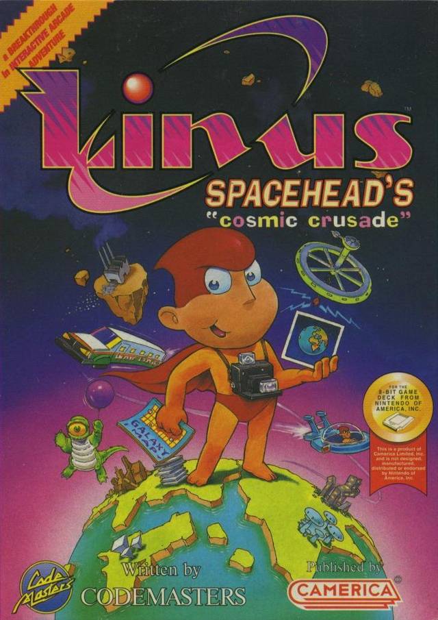 Linus Spacehead's Cosmic Adventure (Nintendo NES) Main image