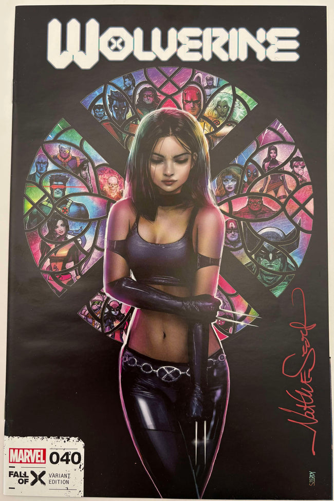 [Signed by Nathan Szerdy] WOLVERINE #40 [FALL] UNKNOWN COMICS NATHAN SZERDY EXCLUSIVE VAR [IN STOCK] - Collectors World Toys Hover Image