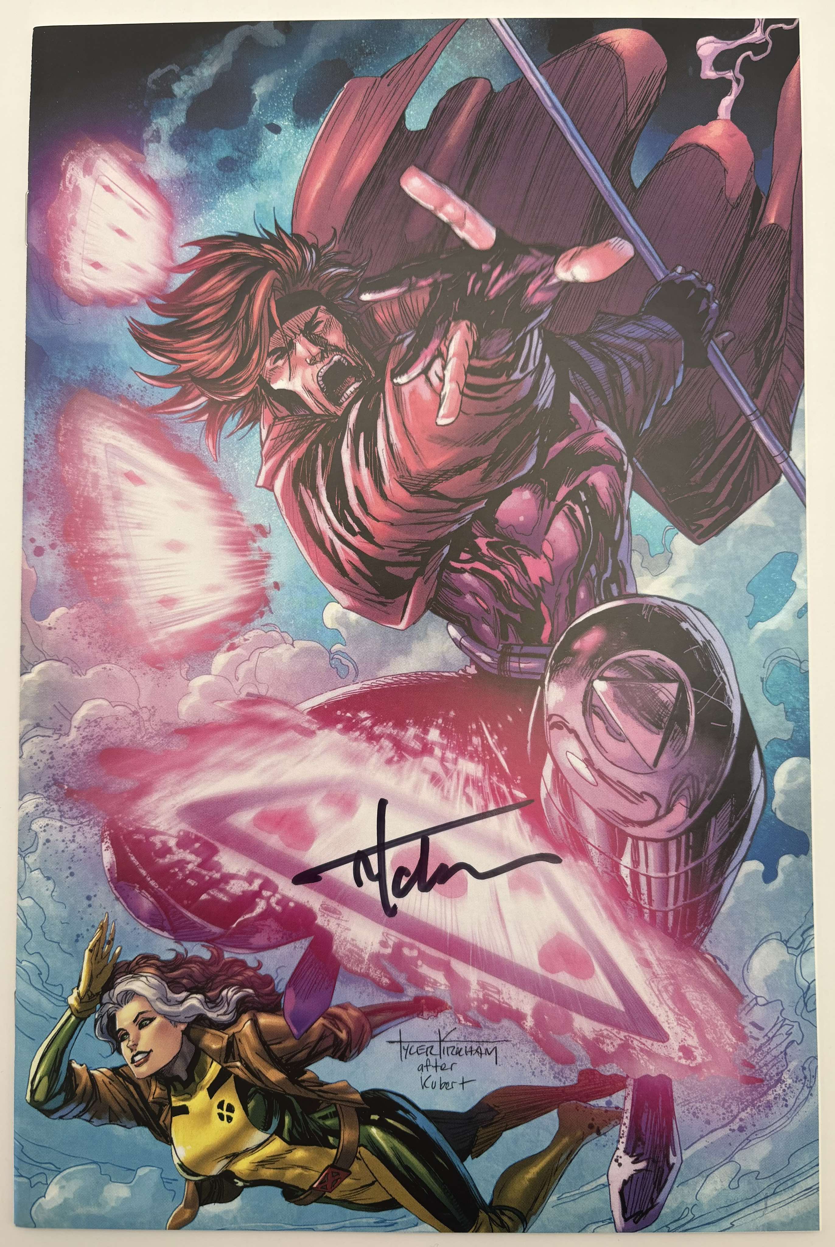 [Signed by Tyler Kirkham] UNCANNY X-MEN #266 FACSIMILE EDITION UNKNOWN COMICS TYLER KIRKHAM VIRGIN VAR [IN STOCK] - Collectors World Toys Main image