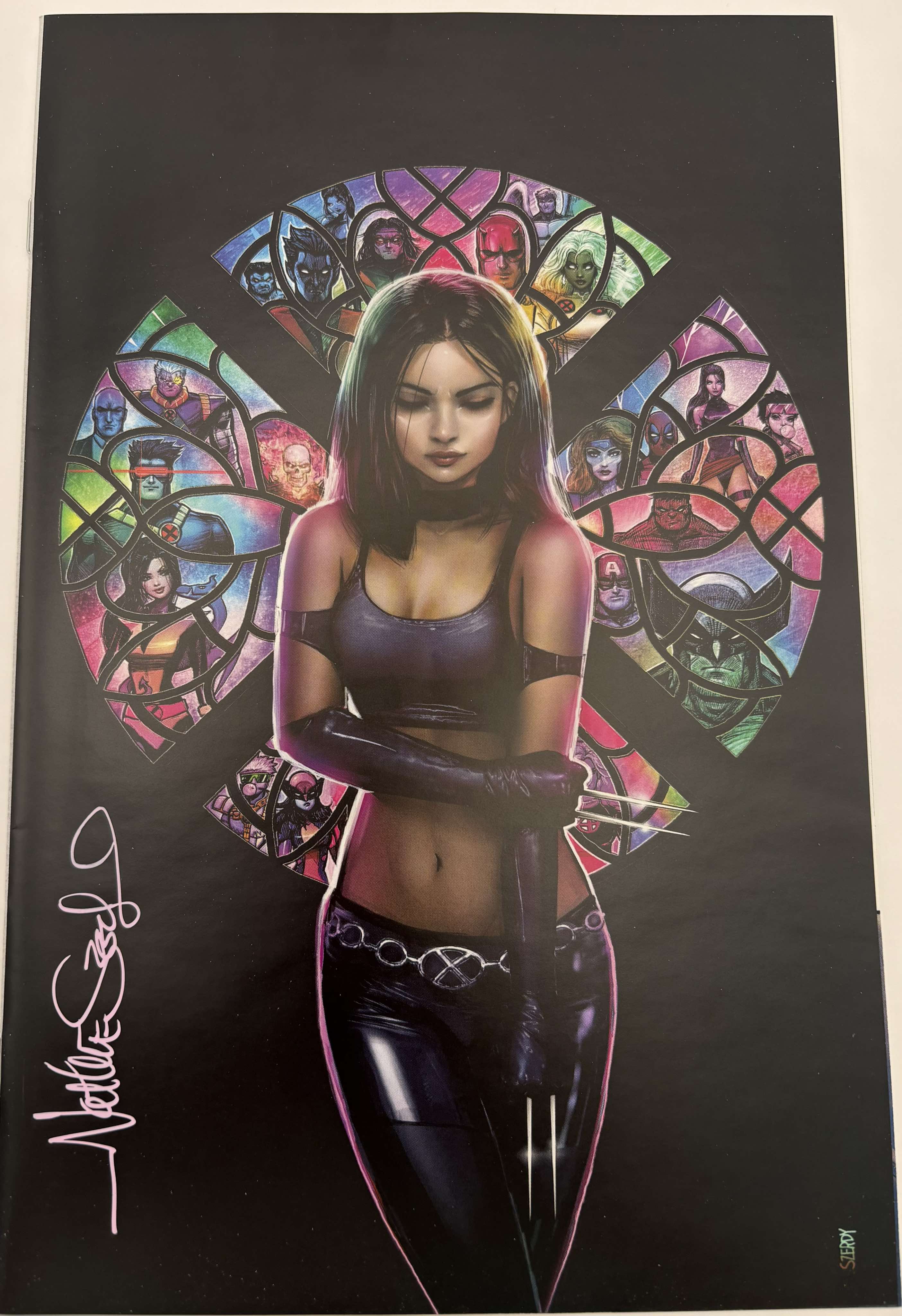 [Signed by Nathan Szerdy] WOLVERINE #40 [FALL] UNKNOWN COMICS NATHAN SZERDY EXCLUSIVE VIRGIN VAR [IN STOCK] - Collectors World Toys Main image