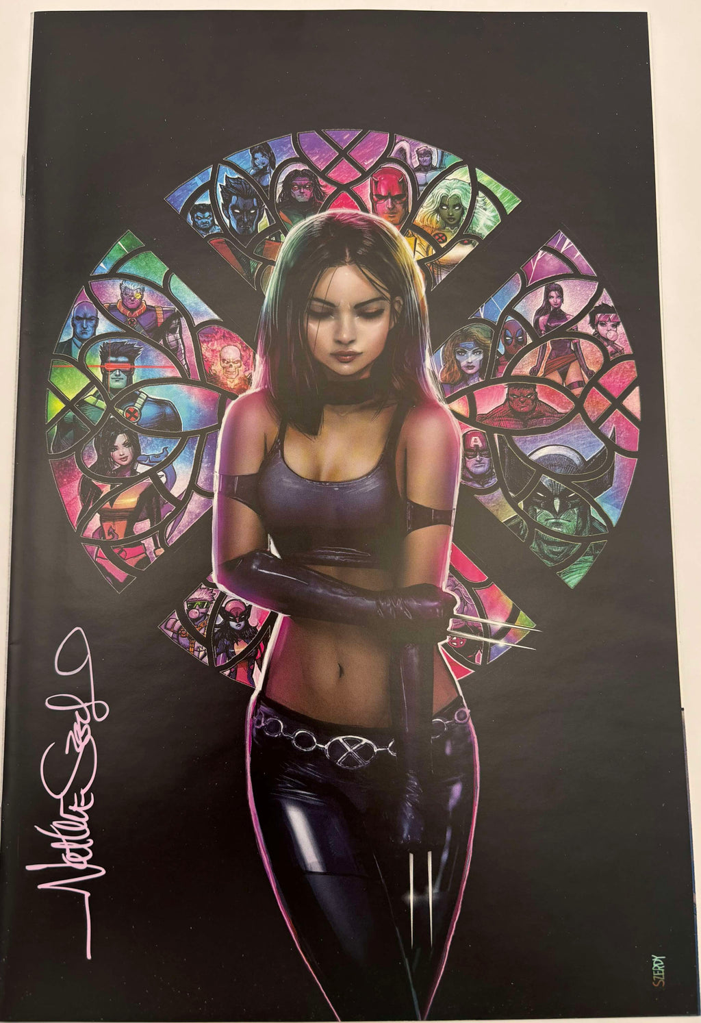 [Signed by Nathan Szerdy] WOLVERINE #40 [FALL] UNKNOWN COMICS NATHAN SZERDY EXCLUSIVE VIRGIN VAR [IN STOCK] - Collectors World Toys