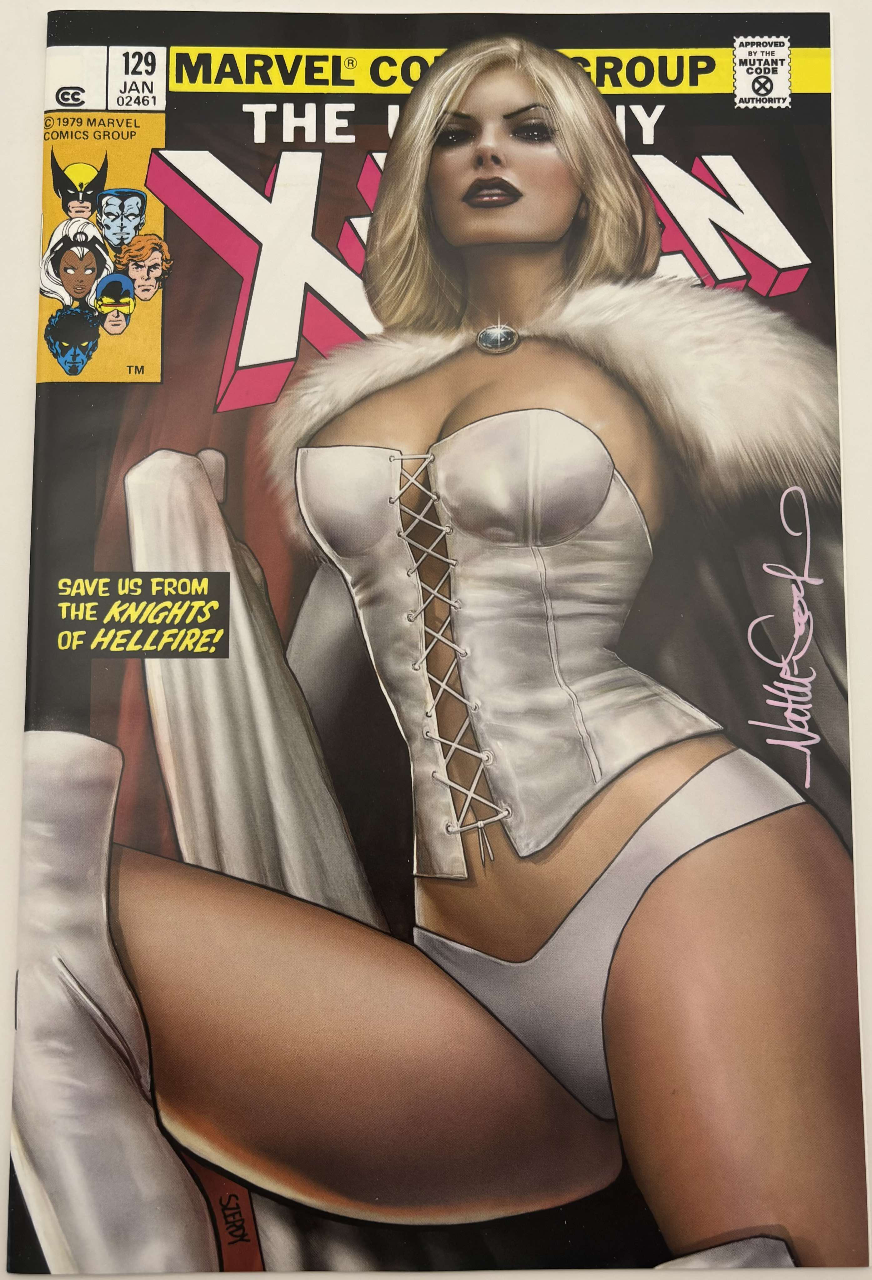 [Signed by Nathan Szerdy] X-MEN #129 FACSIMILE EDITION UNKNOWN COMICS NATHAN SZERDY EXCLUSIVE VAR [IN STOCK] - Collectors World Toys