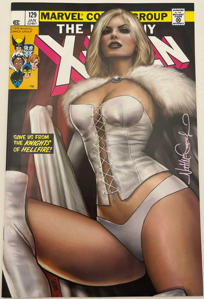 [Signed by Nathan Szerdy] X-MEN #129 FACSIMILE EDITION UNKNOWN COMICS NATHAN SZERDY EXCLUSIVE VAR [IN STOCK] - Collectors World Toys Hover Image