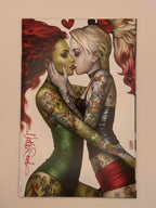 [Signed by Nathan Szerdy] HARLEY QUINN #31 NATHAN SZERDY (616) EXCLUSIVE IVY TATTOO VIRGIN VAR [IN STOCK] - Collectors World Toys