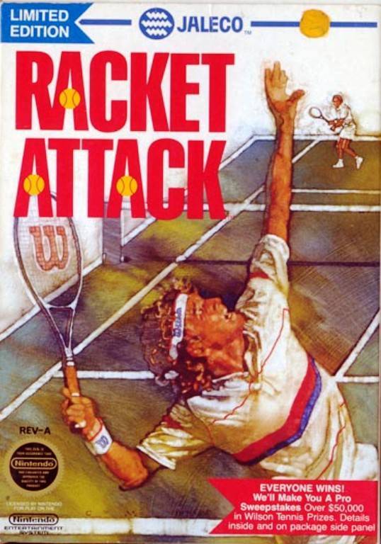 Racket Attack (Nintendo NES) Main image